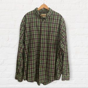 Eddie Bauer Long Sleeve Plaid Button Down